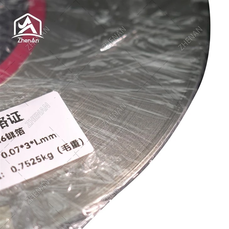 Nickel Foil - Pure Ni 99.99% suppliers